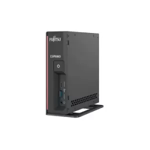 Image of Fujitsu ESPRIMO G5011 DDR4-SDRAM i5-10400T Desktop Intel Core i5 8GB 256GB SSD Windows 10 Pro Mini PC Red Black