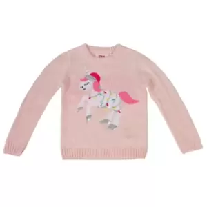 Image of Star Knit Jumper Infant Girls - Pink