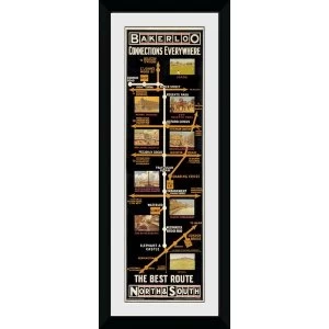 Image of Transport For London Bakerloo Framed Collector Print