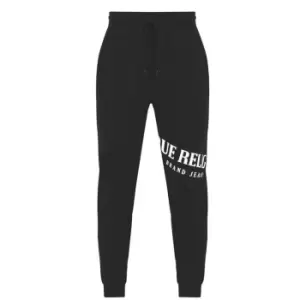 Image of True Religion Leg Logo Jogger - Black