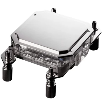 Image of Phanteks Glacier C350A CPU Water Block Acrylic Cover RGB LED - Chrome