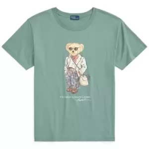 Image of Polo Ralph Lauren Bear T-Shirt - Green