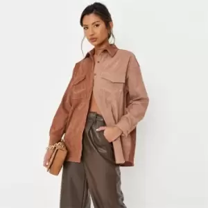 Image of Missguided Spliced Shirt - Multi