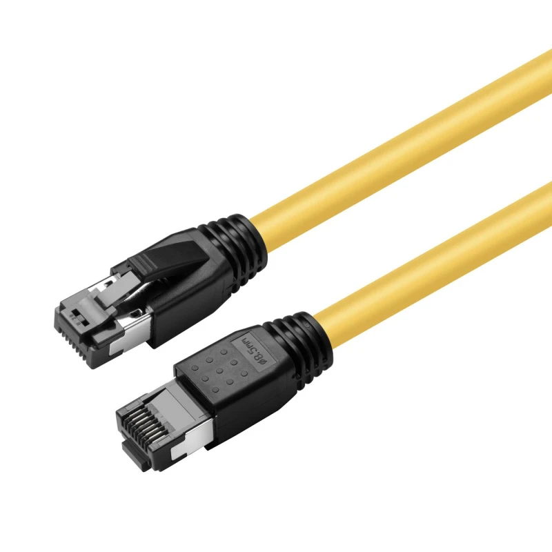Image of Microconnect MC-SFTP8015Y networking cable Yellow 1.5 m Cat8.1 S/FTP (