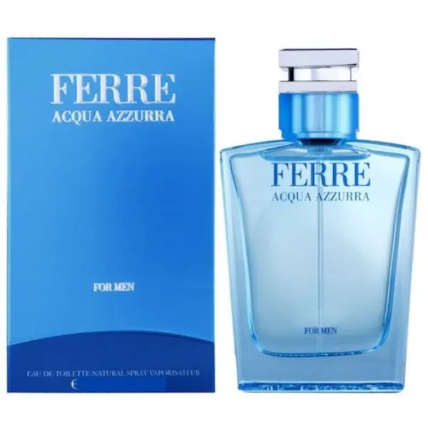 Image of Gianfranco Ferre Acqua Azzurra Eau de Toilette For Him 100ml