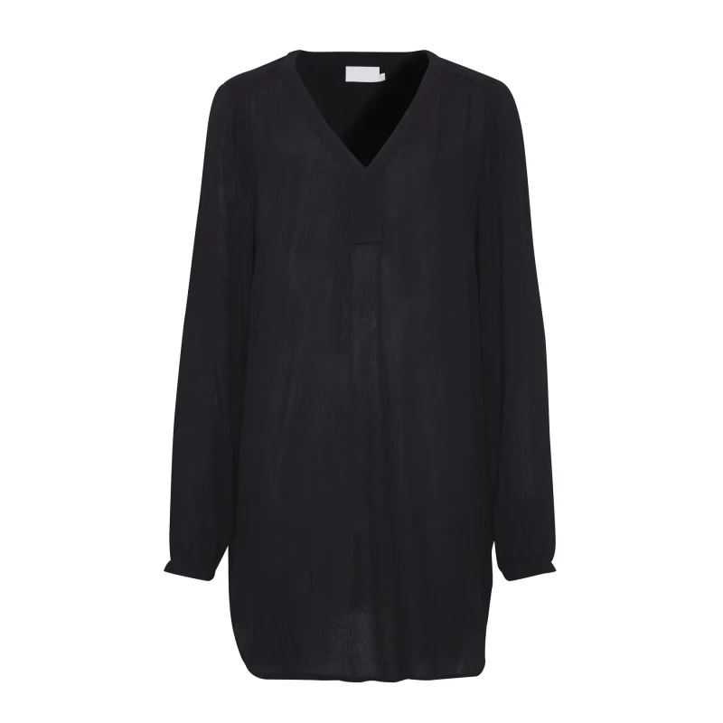 Image of Kaffe Womens v-neck tunic KAFFE Amber Noir Female 44