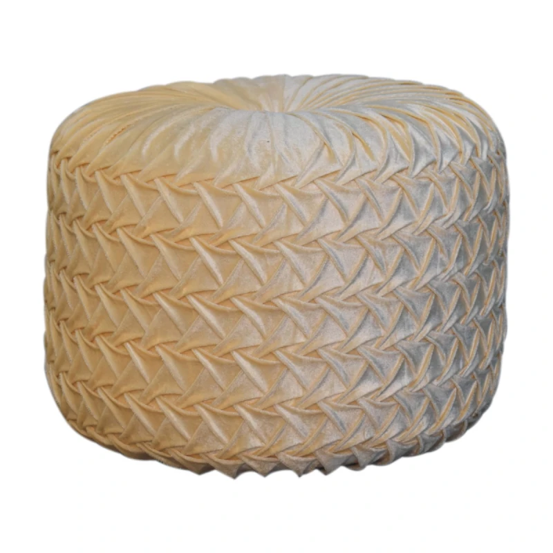 Image of Artisan Furniture Artisan Furniture White Hart Pouffe