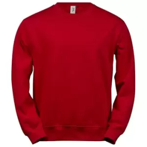 Image of Tee Jays Mens Power Organic Sweatshirt (4XL) (Red)