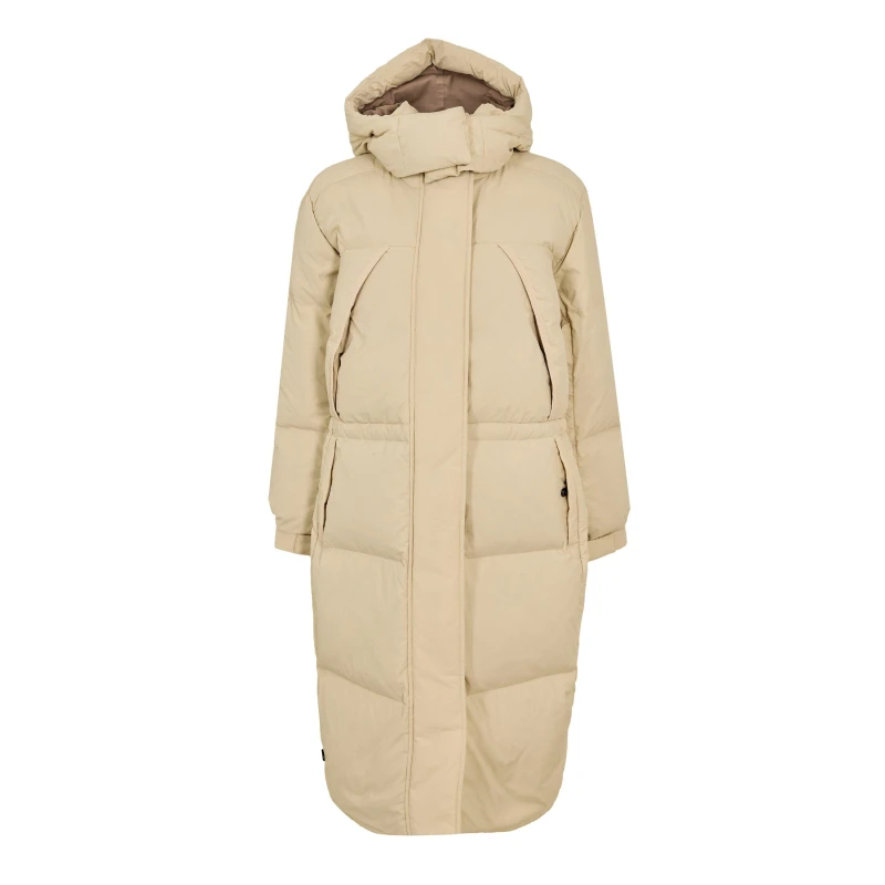 Image of Timberland Womens Puffer Long Parka Angora female 8 (XS)