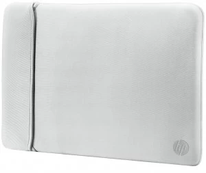 Image of HP 35.56cm 14 Neoprene Reversible Sleeve Black Silver