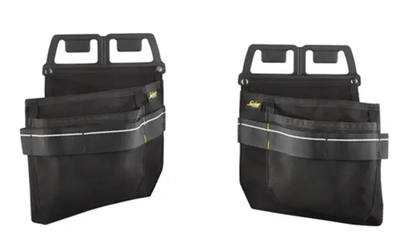 Image of Snickers Material Pouches - Black