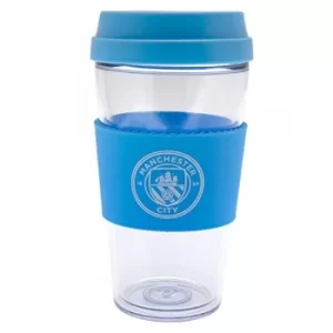 Image of Manchester City FC Clear Grip Travel Mug