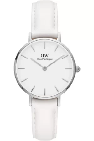 Image of Ladies Daniel Wellington Petite 28 Bondi White Watch DW00100250