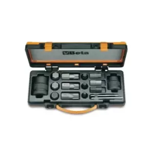 Image of Beta Tools 727/C16 16pc Impact Bit & Acessory Set in Case 007270900