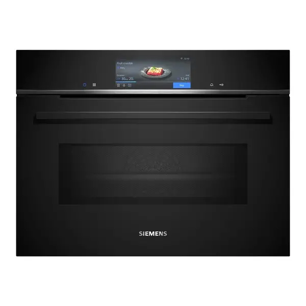 Image of Siemens IQ-700 CM778GNB1B Built In Electric Double Oven - Black