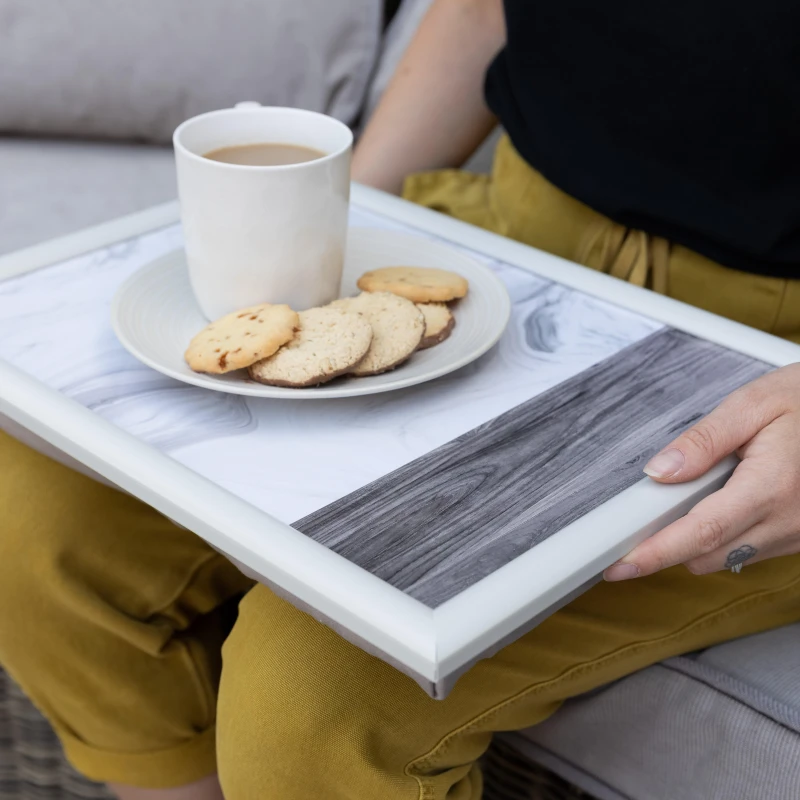 Image of Creative Tops Marble Lap tray Multi
