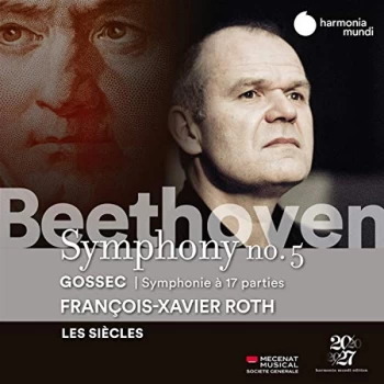 Image of Les Siecles - Beethoven: Symphony No. 5/Gossec: Symphonie &Agrave; Dix-sept Parties CD