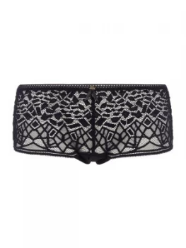 Image of Freya Soiree Lace Short Black