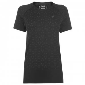 Image of Asics Seamless Running T Shirt Ladies - Black