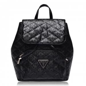 Image of Guess Astrid Backpack - BLACK BLA