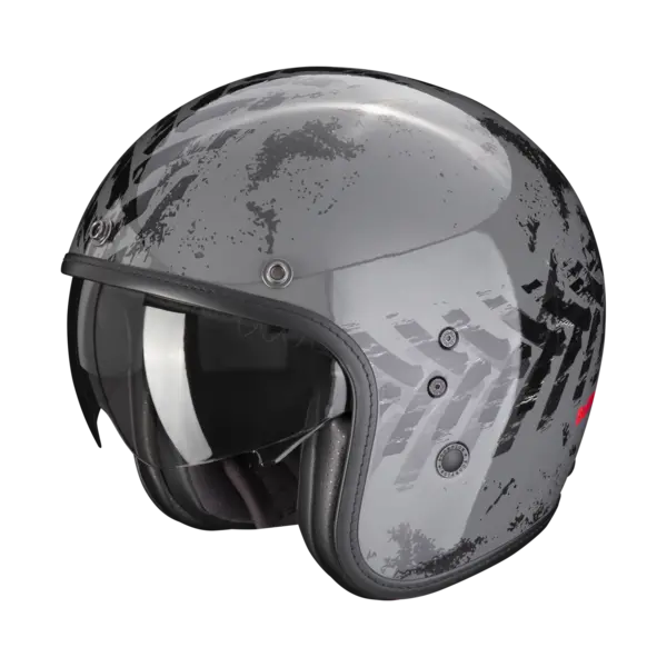 Image of Scorpion Belfast Evo Nevada Grey-Black Jet helmet M