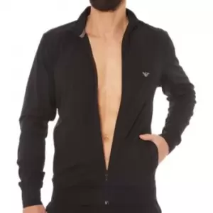 Image of Emporio Armani Zip Basic Loungewear - Black M