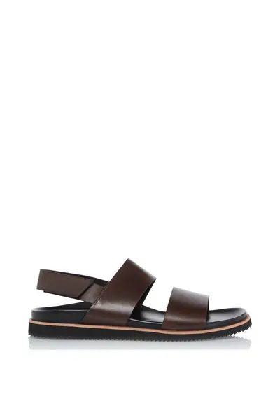 Image of Dune London 'Idda' Leather Sandals Brown