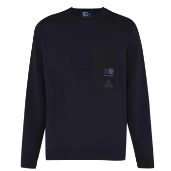 Image of Karrimor Eco Era Crew Sweatshirt Mens - Navy