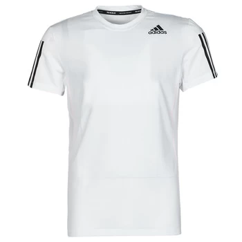Image of adidas AERO3S TEE PB mens T shirt in White - Sizes S,M,L,XL,XS