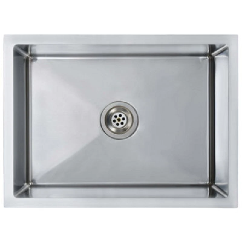 Image of vidaXL Handmade Kitchen Sink Stainless Steel 145078, Silver 145078
