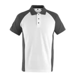 Image of Mascot Bottrop Polo Shirt White/Dark Anthracite - Small