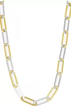 Image of Ladies Jasper Conran London Jewellery Sterling Silver Two Tone Necklace JLD1N010