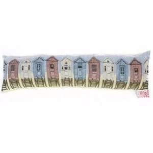 Image of Zexum Patterned Fabric Draught Excluder For Door Insulation - Beach Huts