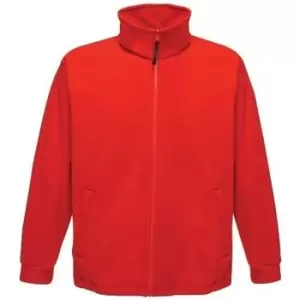 Image of Professional THOR III Interactive Fleece mens Fleece jacket in Red - Sizes UK XS,UK S,UK M,UK L,UK XXL