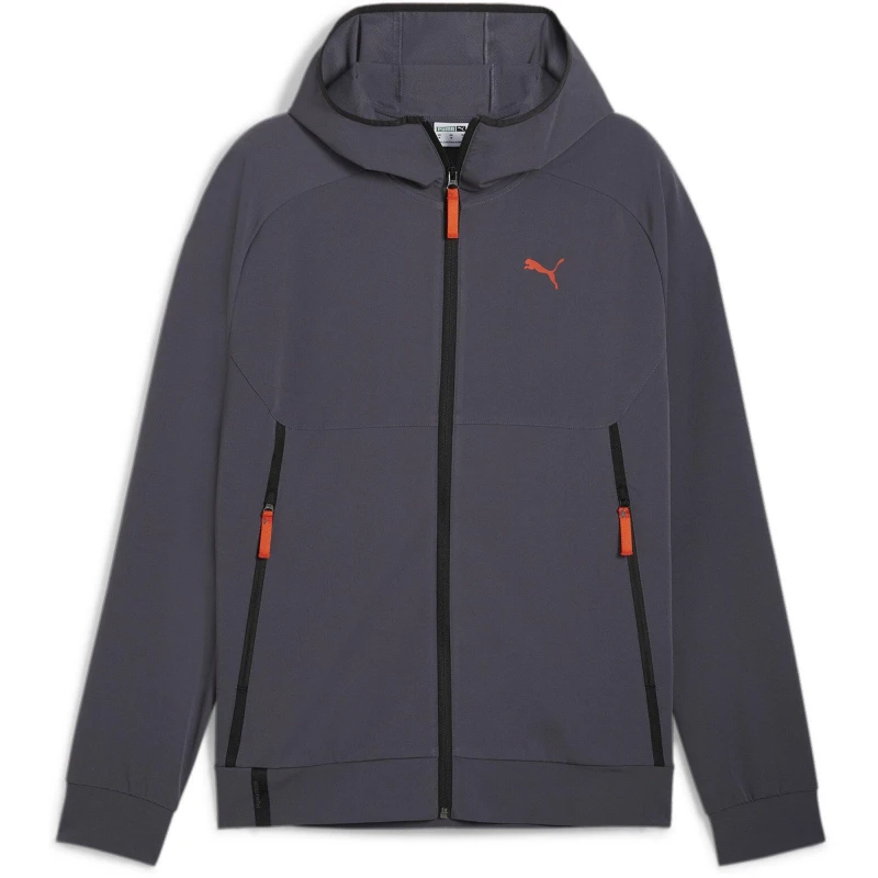 Image of Puma Pumatech Track Jacket Wv Tracksuit Mens - Grey Grey S