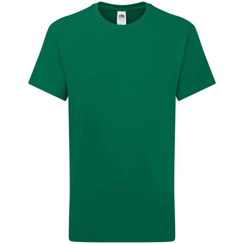 Image of Fruit Of The Loom Iconic 195 boys's in Green