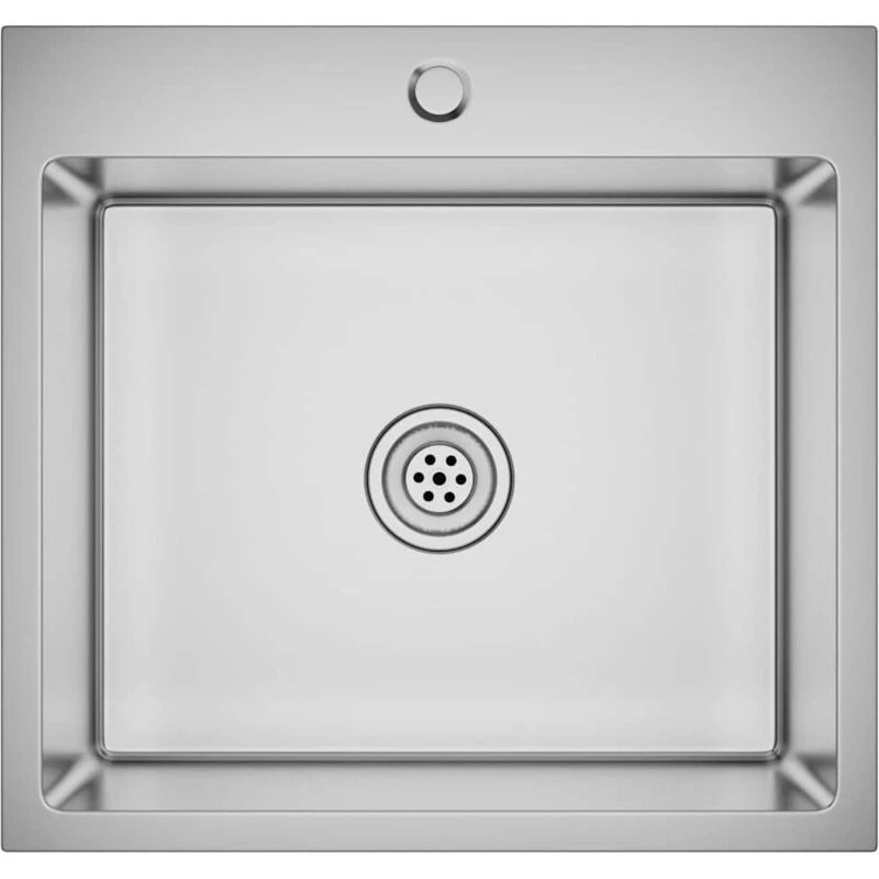 Image of VIDAXL Handmade Kitchen Sink Stainless Steel Vidaxl 8720286179086