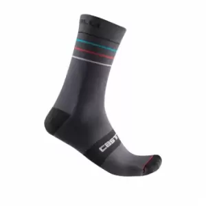 Image of Castelli Endurance 15 Socks - Grey