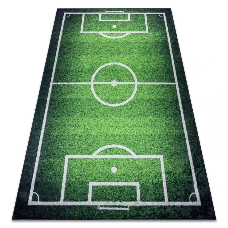 Image of RugsX Bambino 58690 Washing Carpet Pitch, Football For Children Anti Slip - Green 140X200 Cm