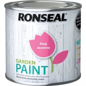 Image of Ronseal General Purpose Garden Paint Pink Jasmine 250ml