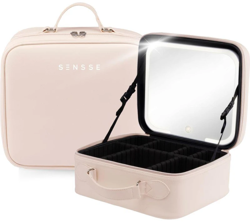 Image of SENSSE Glow Up Vanity Case - Nude, Cream 5020260115486