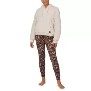 Image of DKNY Hoodie and Leggings Set - Brown