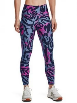 Image of Urban Armor Gear Hg Armour Animal Print 7/8 Leggings, Navy, Size S, Women