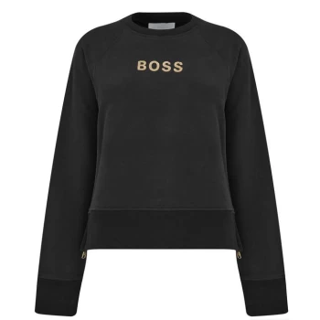 Image of Hugo Boss Elia Gold Sweatshirt Black Size M Women
