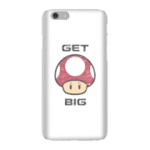 Image of Nintendo Super Mario Get Big Mushroom Phone Case - iPhone 6 - Snap Case - Gloss