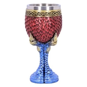 Image of Ruby Scale Dragon Claw Goblet