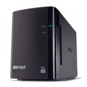 Image of Buffalo DriveStation Duo 3.5 external hard drive 4TB Black USB 3.0