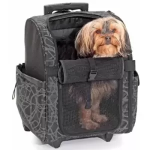 Image of Pet Trolley Smart City Black 32x29x52cm 31392 - Black - Flamingo