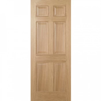 Image of LPD Regency Panel Fully Finished Oak Internal Door - 1981mm x 838mm (78 inch x 33 inch)
