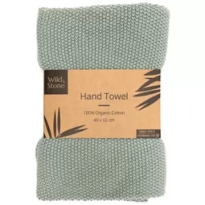 Image of Wild & Stone Hand Towels - Moss Green